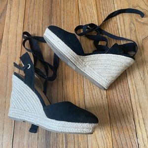 Trash brand lace up espadrilles